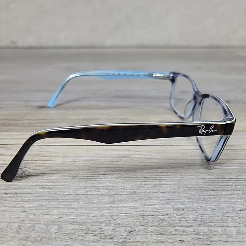 Ray-Ban RB1531 3701 Eyeglasses Frames Junior Tortoise‎ Blue Optical  48-16-130